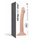 Насадка для страпону Strap-On-Me Dual Density Dildo Flesh S, діаметр 2,7 см, двошарова, гнучкий