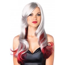 Leg Avenue Allure Multi Color Wig Grey/Red