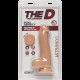 Фаллоимитатор Doc Johnson The D - Master D - 7.5 Inch With Balls - ULTRASKYN, диаметр 5,1см