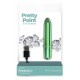 Віброкуля PowerBullet - Pretty Point Rechargeable Bullet Teal