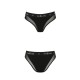 Трусики с прозрачной вставкой Passion PS002 PANTIES L, black