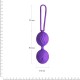 Вагінальні кульки Adrien Lastic Geisha Lastic Balls BIG Violet (L), діаметр 4 см, вага 90 гр