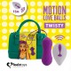 Вагінальні кульки з масажем і вібрацією FeelzToys Motion Love Balls Twisty з пультом ДК, 7 режимів