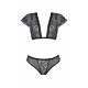 Комплект Passion LEAFA BIKINI black S/M - ECO Passion