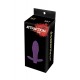 Анальная пробка с вибрацией MAI Attraction Toys №87 Purple перезаряжаемая, длина 11см, диаметр 3,5см