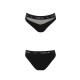 Трусики з прозорою вставкою Passion PS006 PANTIES L, black