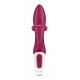 Вибратор кролик с тройным отростком Satisfyer Embrace me Berry, 2 мотора, диаметр 3,6 см