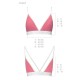 Спортивний топ з подвійними бретелями Passion PS007 TOP L, pink