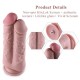 Подвійний дилдо для секс-машин Hismith 8.5″ Two Cocks One Hole Silicone Dildo