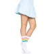 Шкарпетки жіночі в смужку Leg Avenue Pride crew socks Pansexual, 37–43 розмір