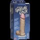 Фалоімітатор Doc Johnson The Realistic Cock 8 inch White - PVC, Vack-U-Lock, діаметр 5,1 см