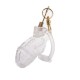 Клетка для пениса LOCKINK SEVANDA Plastic Penis Chastity Cage - Transparent