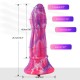 Фалоімітатор для секс-машин Hismith 10.3″ Silicone Monster Dildo Series, KlicLok та присоска