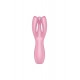 Клиторальный вибратор Satisfyer Threesome 3 Pink с тремя пальчиками