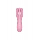 Клиторальный вибратор Satisfyer Threesome 3 Pink с тремя пальчиками