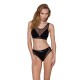 Трусики с прозрачной вставкой Passion PS002 PANTIES M, black