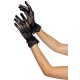 Короткі рукавички Leg Avenue Floral lace wristlength gloves Black