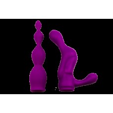 Насадки для двостороннього вібратора Adrien Lastic AD-2X - Anal set