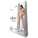 Бодистокинг с плетением на животике Passion BS100 One Size, white, декоративный шов, с доступом