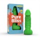 Свеча в виде члена Pure Bliss BIG Green 18 см