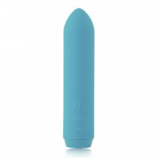 Мінівібратор Je Joue - Classic Bullet Vibrator Teal з глибокою вібрацією і фіксацією на палець