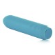 Мінівібратор Je Joue - Classic Bullet Vibrator Teal з глибокою вібрацією і фіксацією на палець + подарунок косметичка