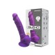 Фаллоимитатор SilexD Johnny Purple (MODEL 1 size 7in), двухслойный, силикон+Silexpan, диаметр 3,8 см