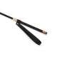 Шльопалка-сердечко Liebe Seele Black Organosilicon Riding Crop, екошкіра