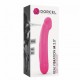 Вібратор Dorcel Real Vibration M Magenta 2.0, діаметр 3,7см, перезаряджається, для точки G