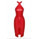 Платье Noir Handmade F354 Red powerwetlook dress - L