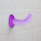 Светящийся в темноте фаллоимитатор ADDICTION Rave 8″ Glow in the Dark Dildo Purple Confetti , 20,3 см