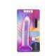 Светящийся в темноте фаллоимитатор ADDICTION Rave 8″ Glow in the Dark Dildo Purple Confetti , 20,3 см