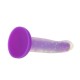 Светящийся в темноте фаллоимитатор ADDICTION Rave 8″ Glow in the Dark Dildo Purple Confetti , 20,3 см