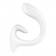 Вагінально-кліторальний вібратор Satisfyer G for Goddess 1 White, 2 мотори