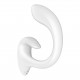 Вагінально-кліторальний вібратор Satisfyer G for Goddess 1 White, 2 мотори