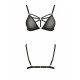 Бюстгальтер-стрепы Passion Exclusive Meggy Bra XXL/XXXL, black