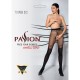 Колготки с открытым доступом, двойная плотность Passion TIOPEN 012 1/2 (20/40 den), black