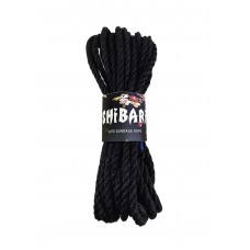 Джутова мотузка для шібарі Feral Feelings Shibari Rope, 8 м чорна