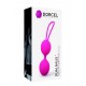 Вагинальные шарики Dorcel Dual Balls Magenta, диаметр 3,6см, вес 55гр