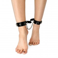 Поножі з екошкіри Art of Sex - Legcuffs Emoji