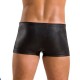 Мужские кожаные боксеры с заклепками Passion 048 SHORT DAVID XXL/XXXL Black