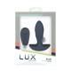 Анальная пробка с пульсацией Lux Active – Throb – 4.5" Anal Pulsating Massager, пульт ДУ