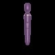 Вибромассажер Satisfyer Wand-er Woman (Purple/Gold) водонепроницаемый, мощный, размер XXL