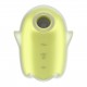Вакуумный клиторальный стимулятор с вибрацией Satisfyer Glowing Ghost Yellow