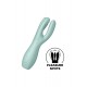 Клиторальный вибратор Satisfyer Threesome 3 Mint с тремя пальчиками