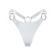 Трусики з натуральної шкіри Feral Feelings - String Bikini White