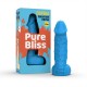 Свеча в виде члена Pure Bliss MINI Blue 15 см