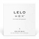 Презервативи LELO HEX Condoms Original 3 Pack, тонкі та суперміцні