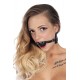 Фіксатор для рук з кляпом і маскою Fetish Tentation Wrist Straps with Ball Gag