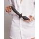 Анальная пробка с дилдо 2в1 Strap-On-Me SWITCH PLUG-IN REALISTIC DILDO Black XXL, диаметр 5,2/3,9 см